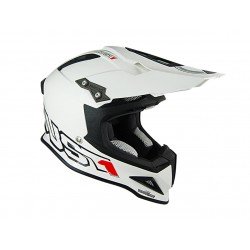 JUST1 JU001017 Casque JUST1 J12 Solid White taille XXL chez KS MOTORCYCLES